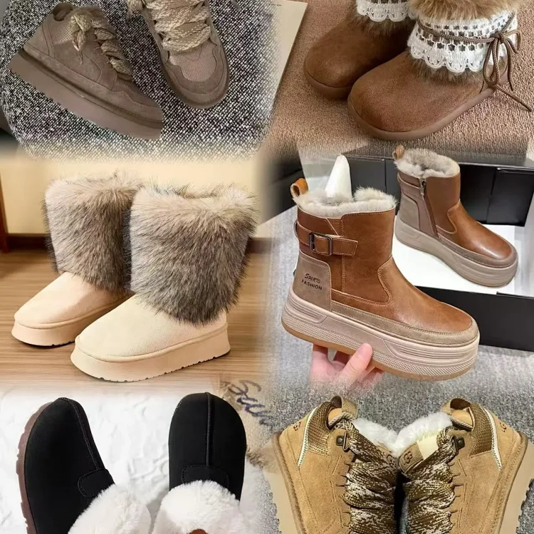 UGG snow boots/cotton slippers