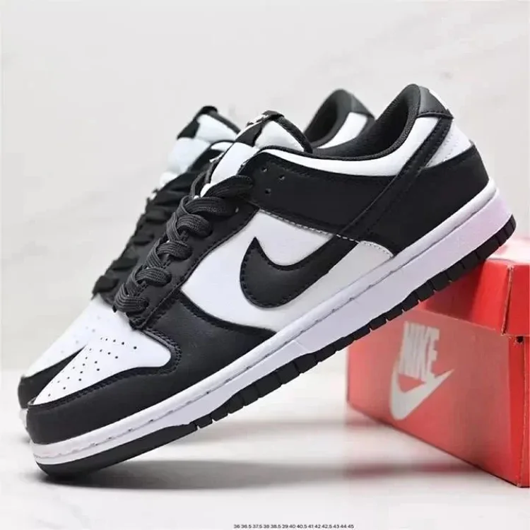 Nike Dunk Low Black White Snea