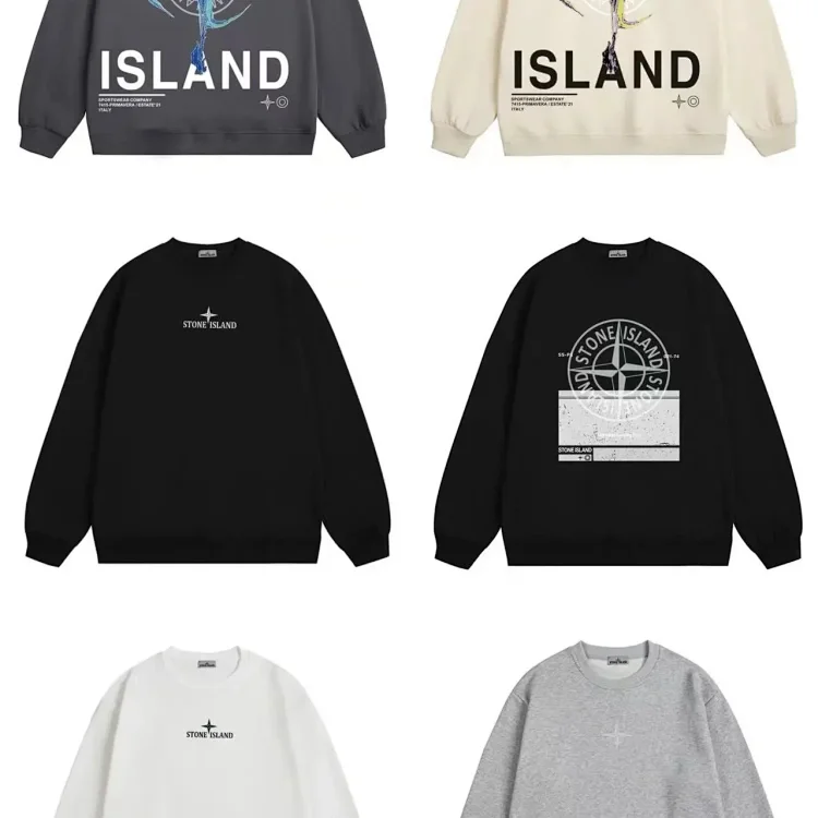 Stone Island Compass Logo Swea
