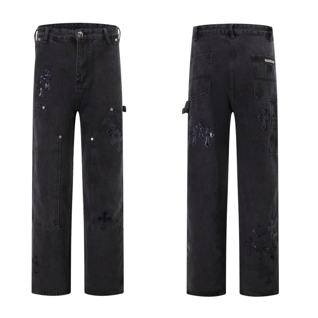 Chrome Hearts Crox Heart Pants 40 styles -3