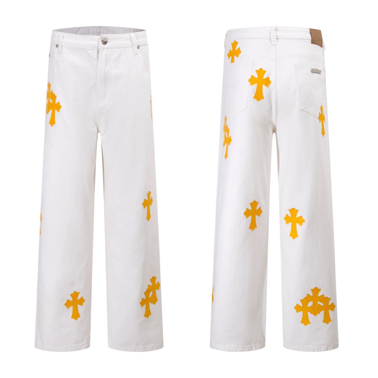 Chrome Hearts Crox Heart Pants 40 styles -4