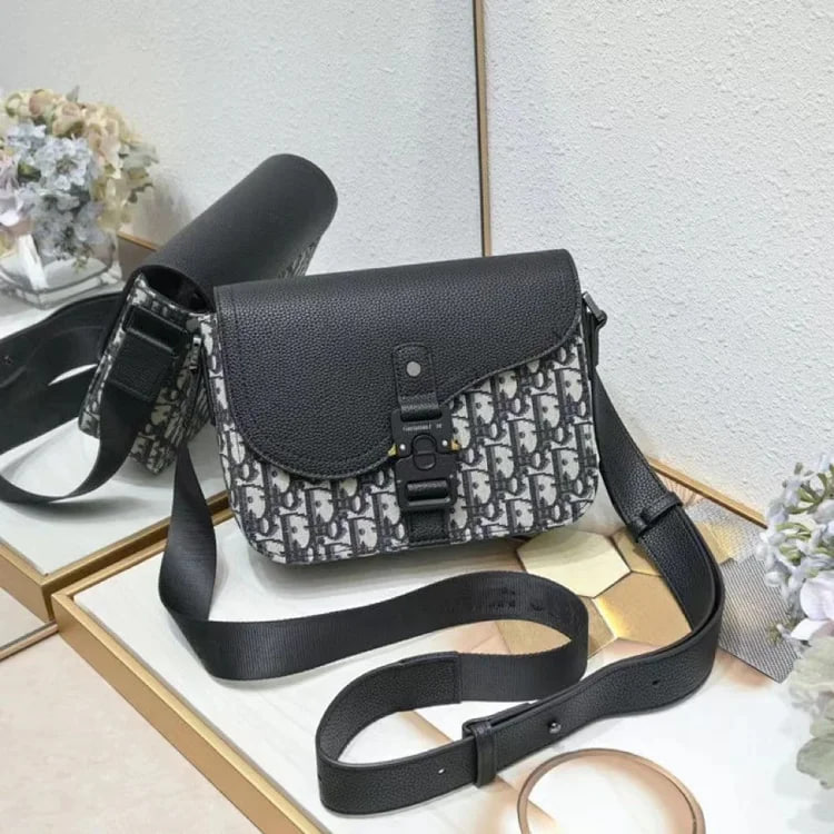 Dior Oblique Saddle Bag [3 styles] -3