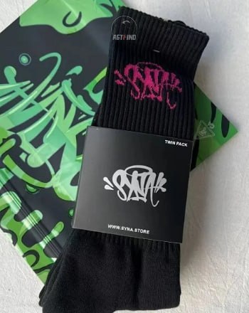 Syna World Graffiti Logo Socks [18 styles] -3