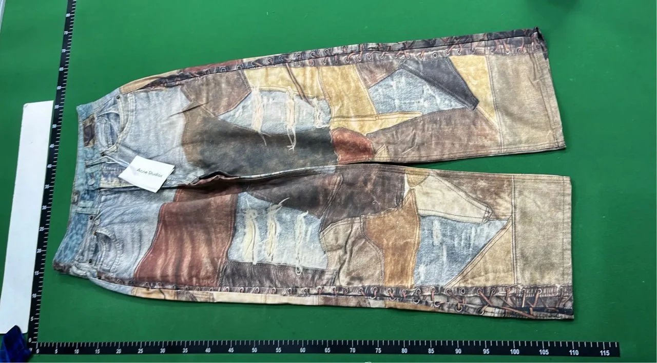 Acne Studios Paint Splatter Wide-Leg Jeans 30 styles -2