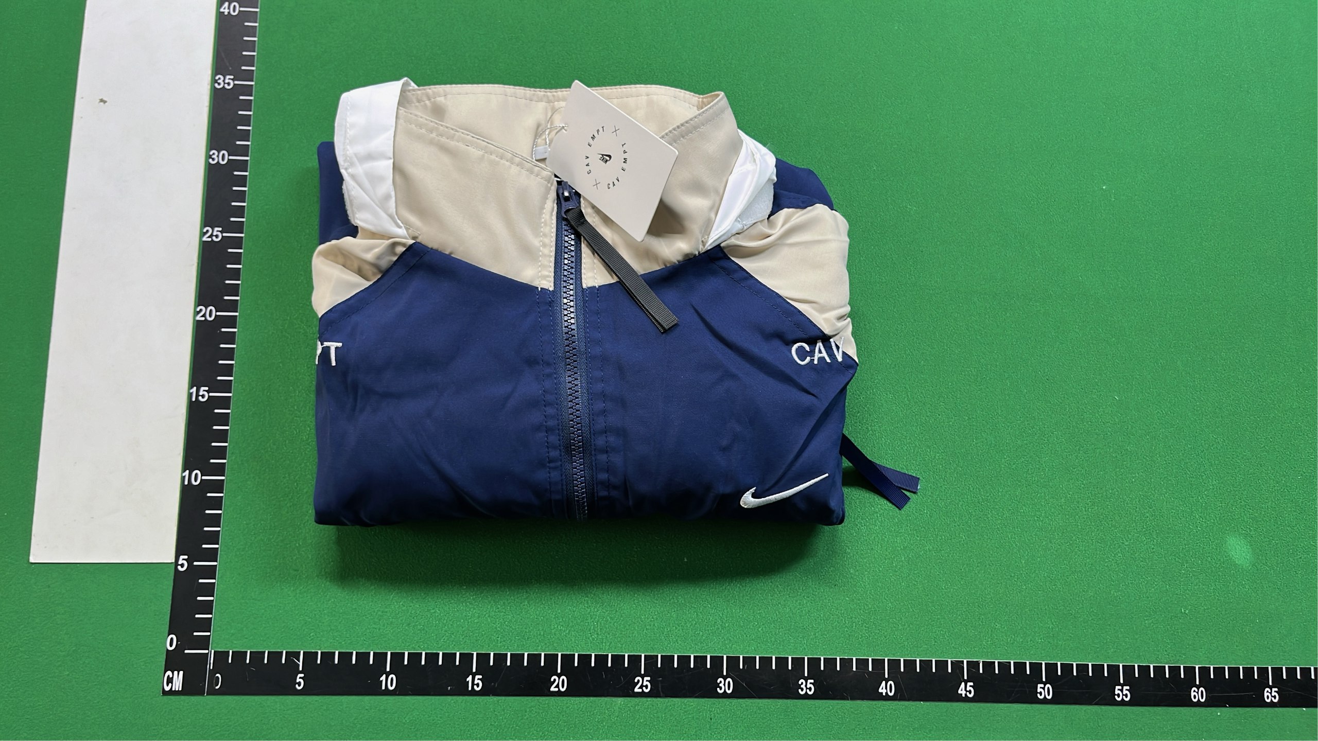 Nike Sportswear Windrunner Jacket - Navy and Beige -2