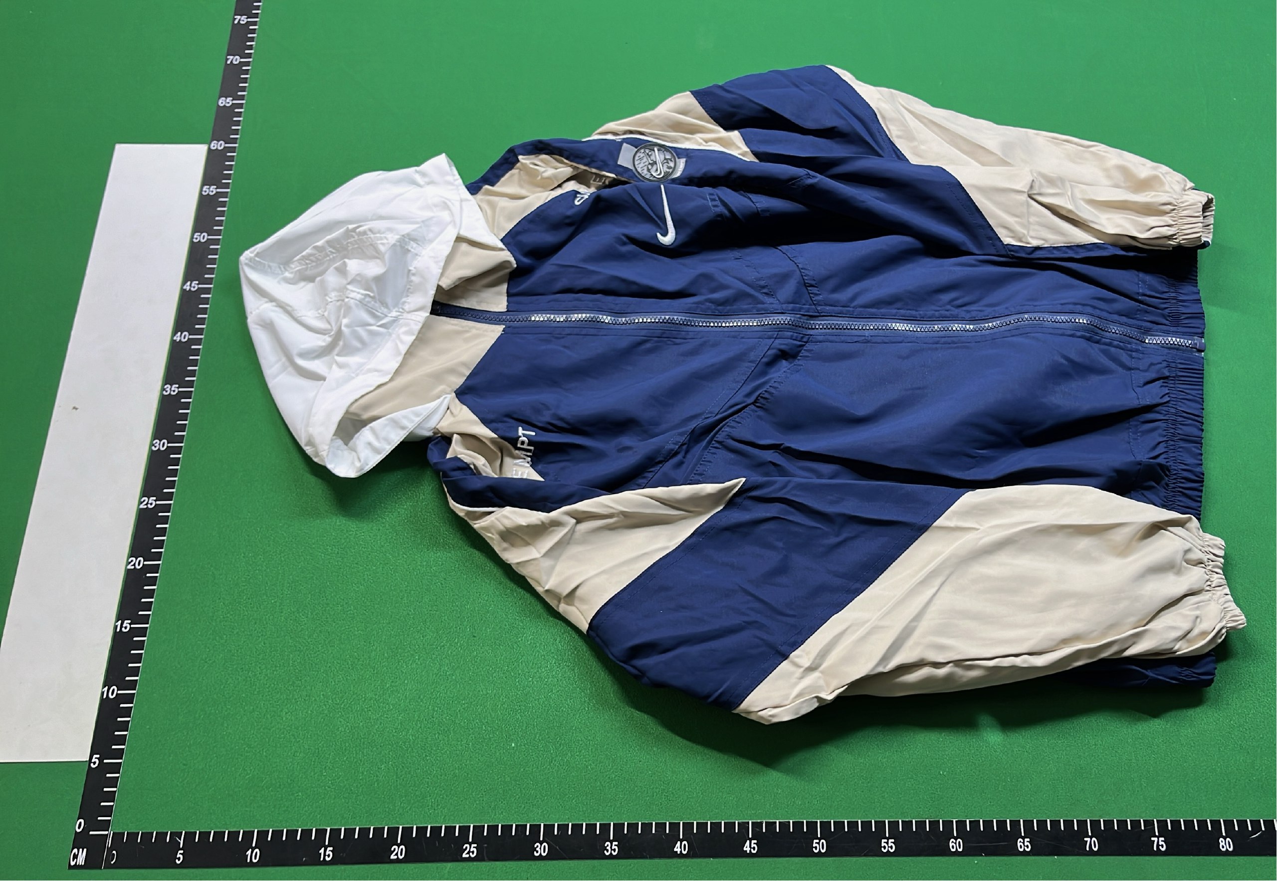 Nike Sportswear Windrunner Jacket - Navy and Beige -4
