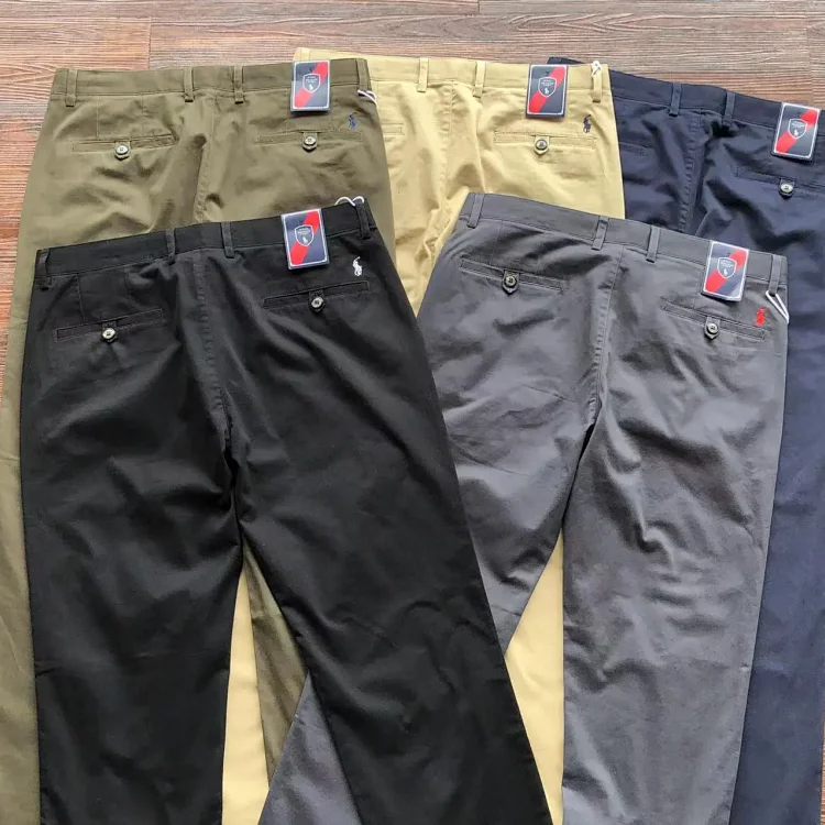 Men's Polo Chino Pants - Classic Fit -1