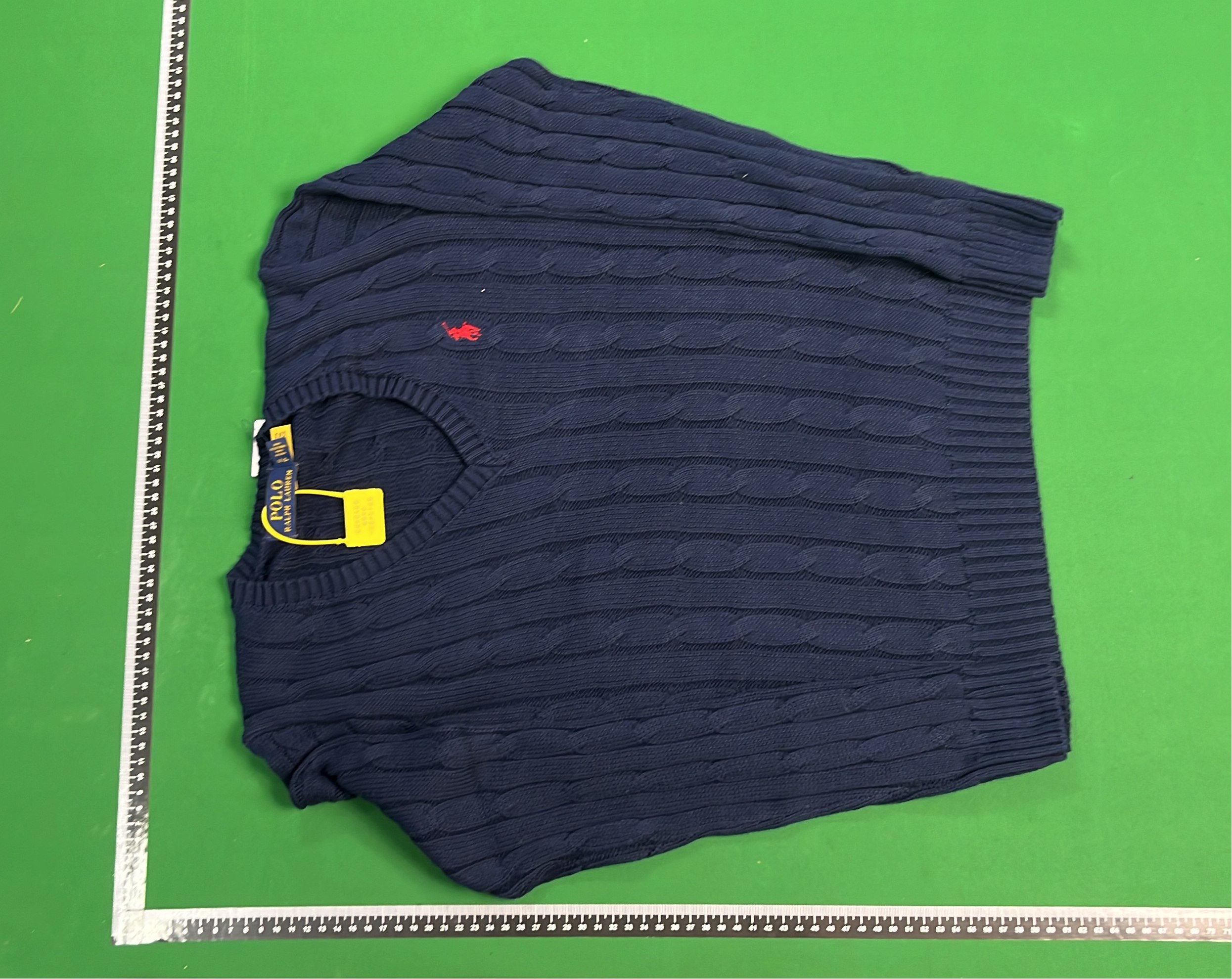 POLO Men's V-Neck Sweater in Multiple Colors -4