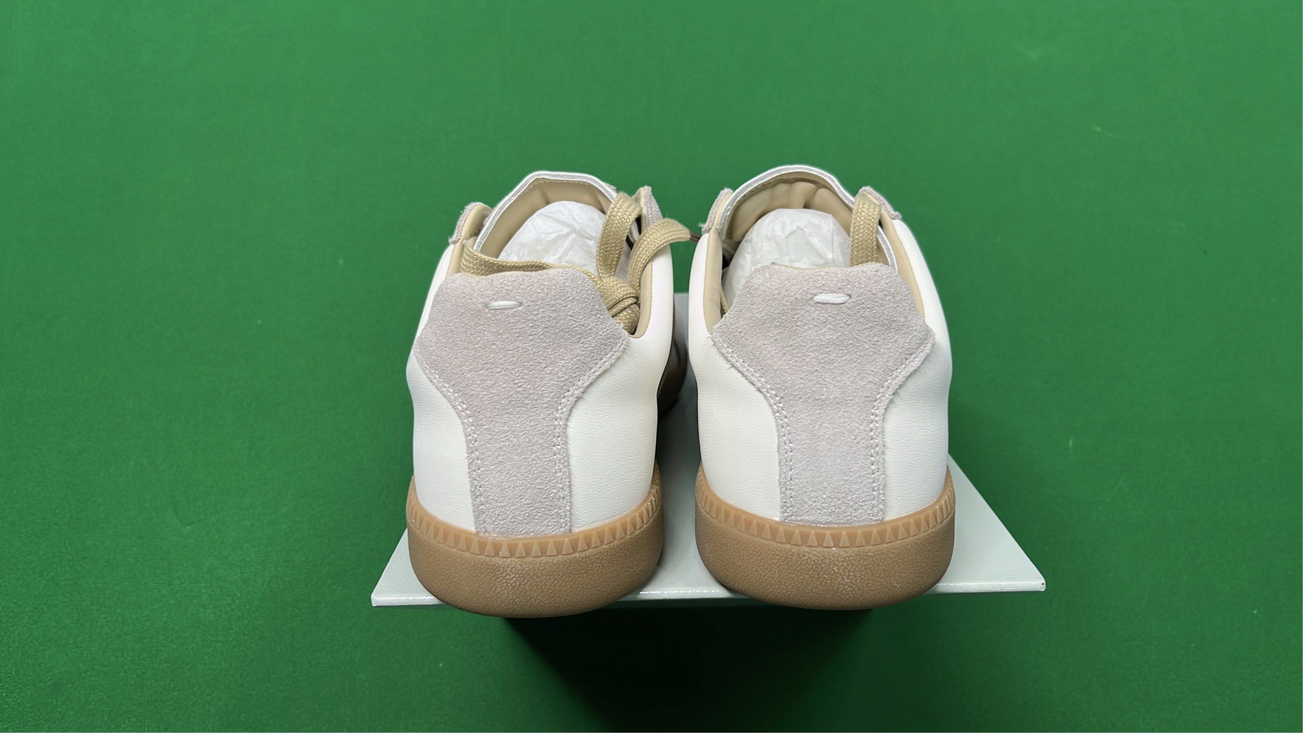 Balenciaga Triple S Sneakers Beige White Men's Shoes -4