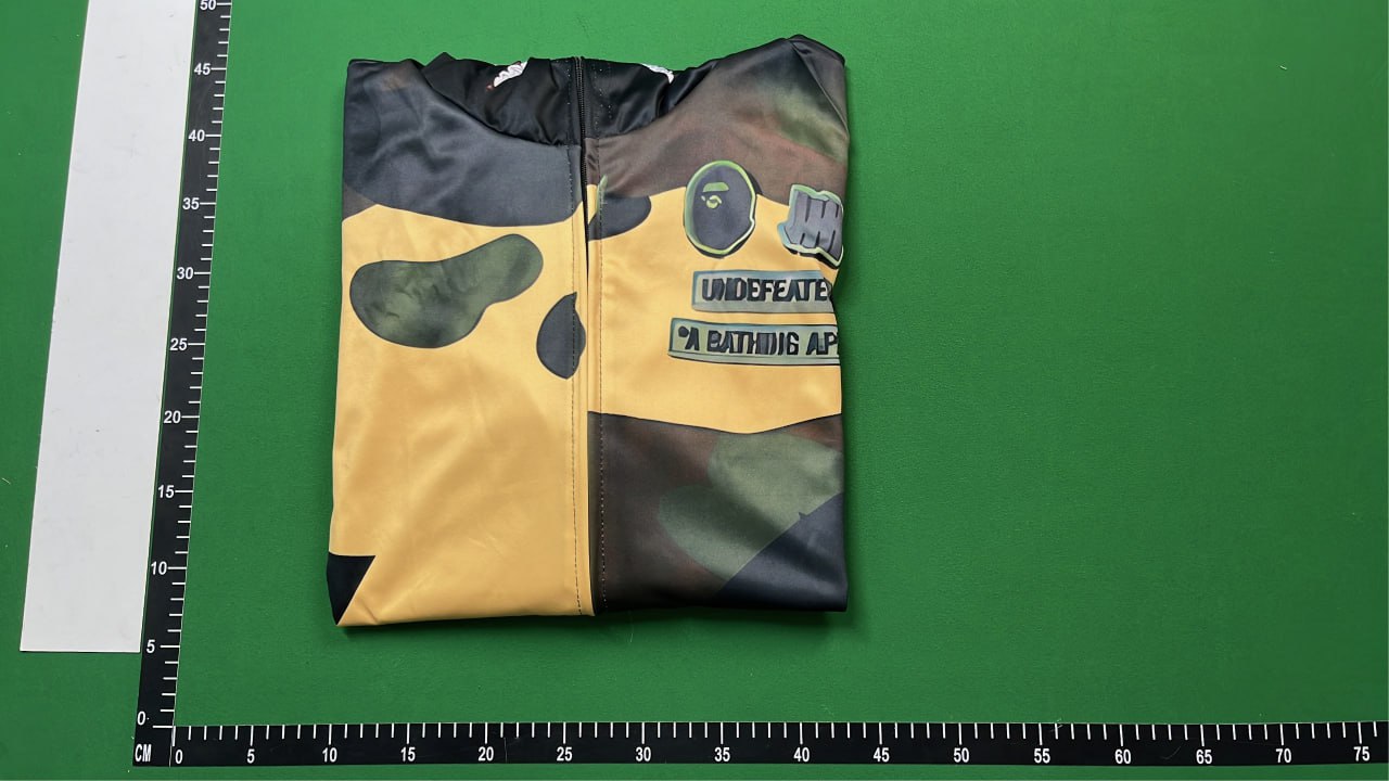  BAPE Shark Hoodie Camouflage Zip-Up Sweatshirt Men's Streetwear  -2