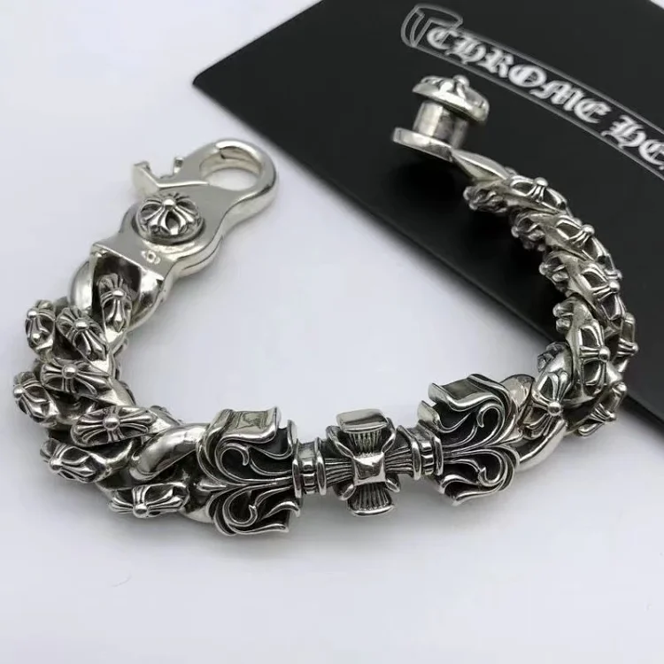 Chrome Hearts Silver Floral Br