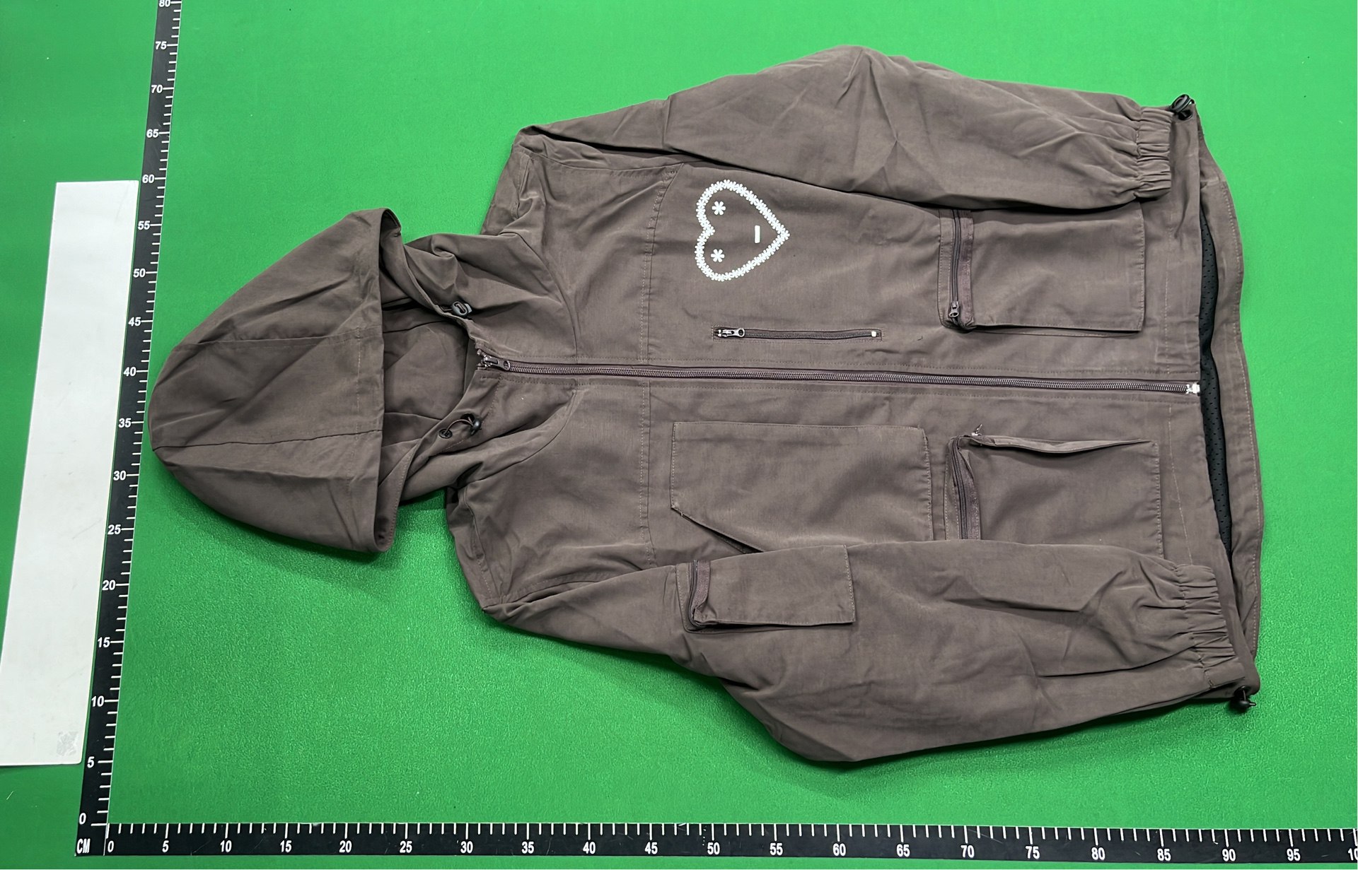 Goat Hoodie - Black with White Text -2