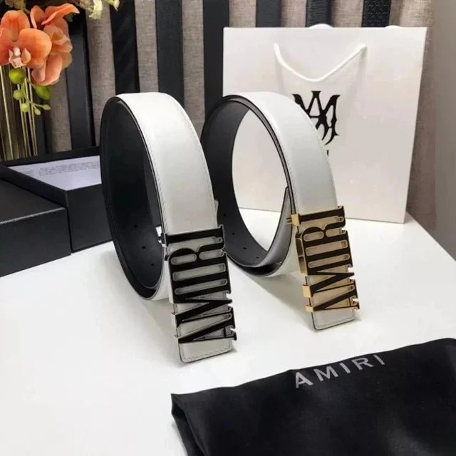 AMIRI Fashionable simple belt（10+styles) -3
