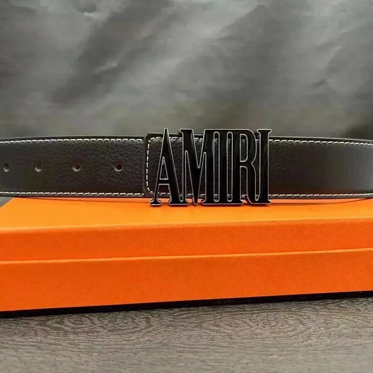 AMIRI Fashionable simple belt（10+styles) -2