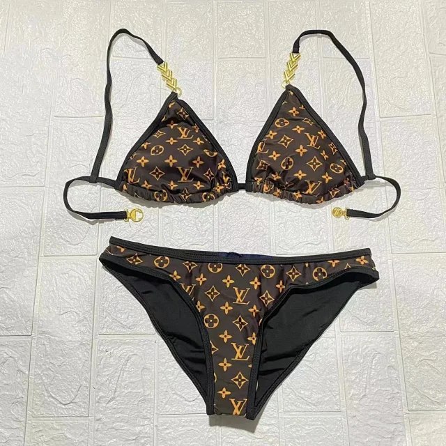 LV Louis Vuitton Gucci Chanel Fendi Dior Swimsuit Set Bikini (40 Styles) -3