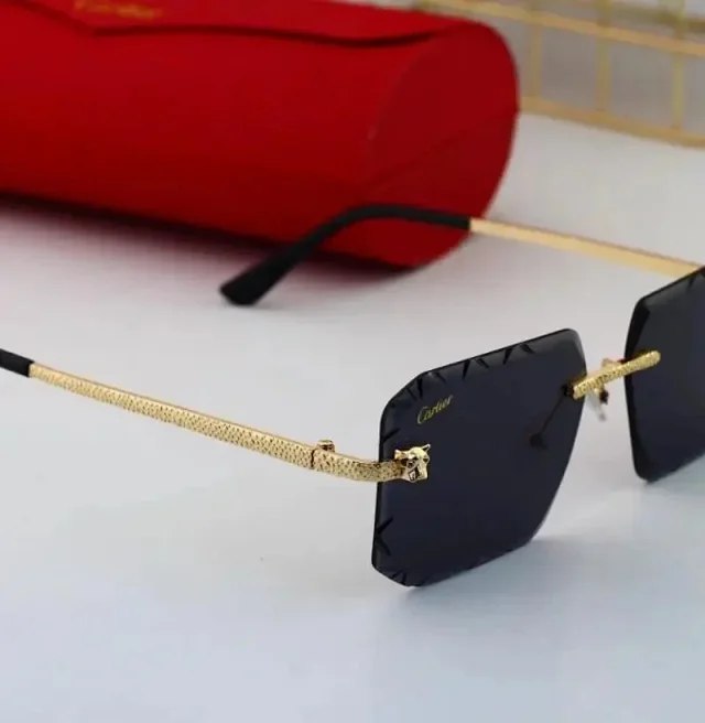 Cartier Gradient Color Fashion glasses -3