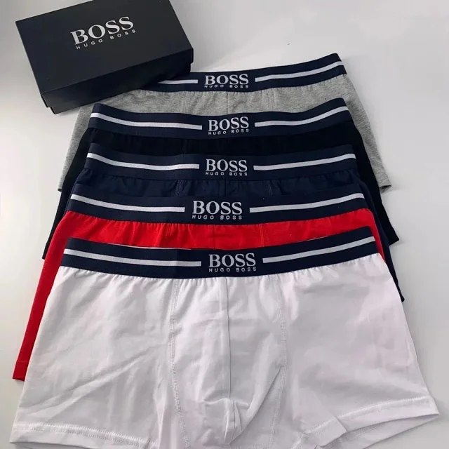 B0SS Men's Fashion Boxer Briefs boxer 3pcs -3