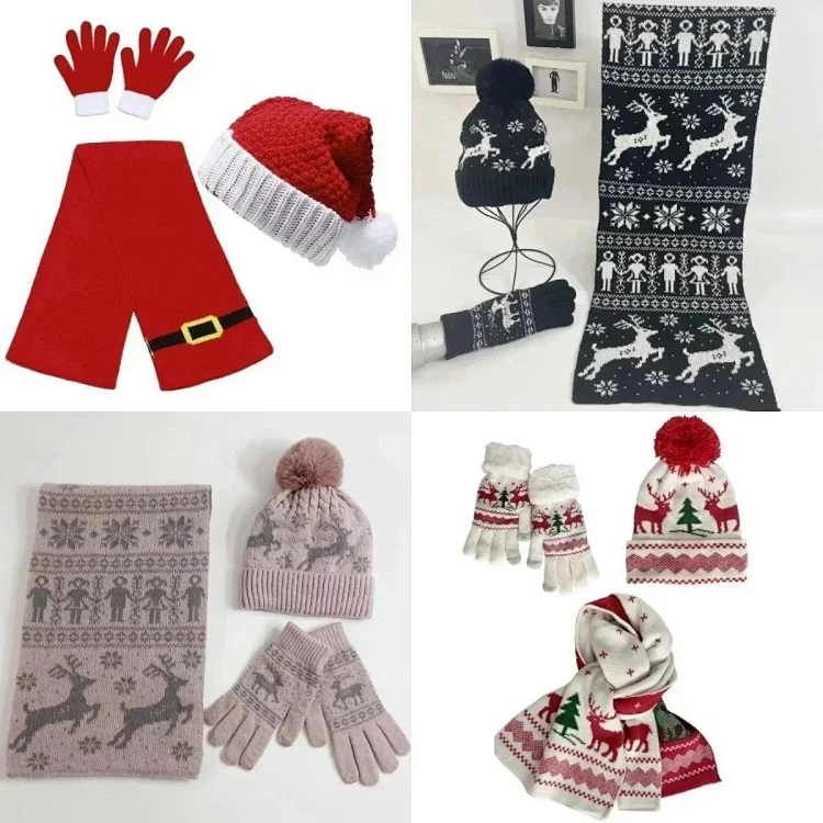Fashionable Christmas scarf se