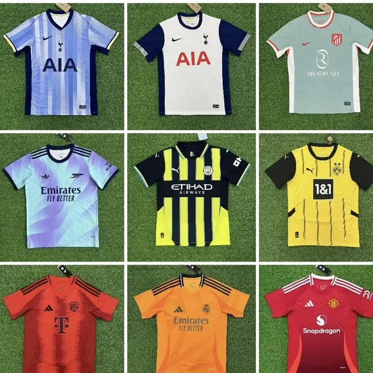 New club jersey fans football uniform -3