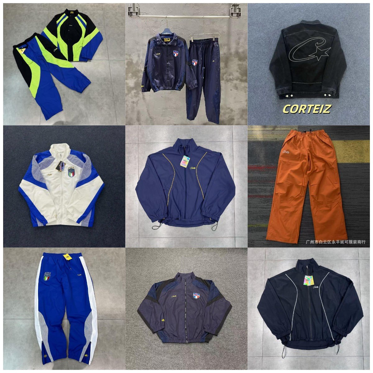 Corteiz jacket Set trousers Pants down jacket -4