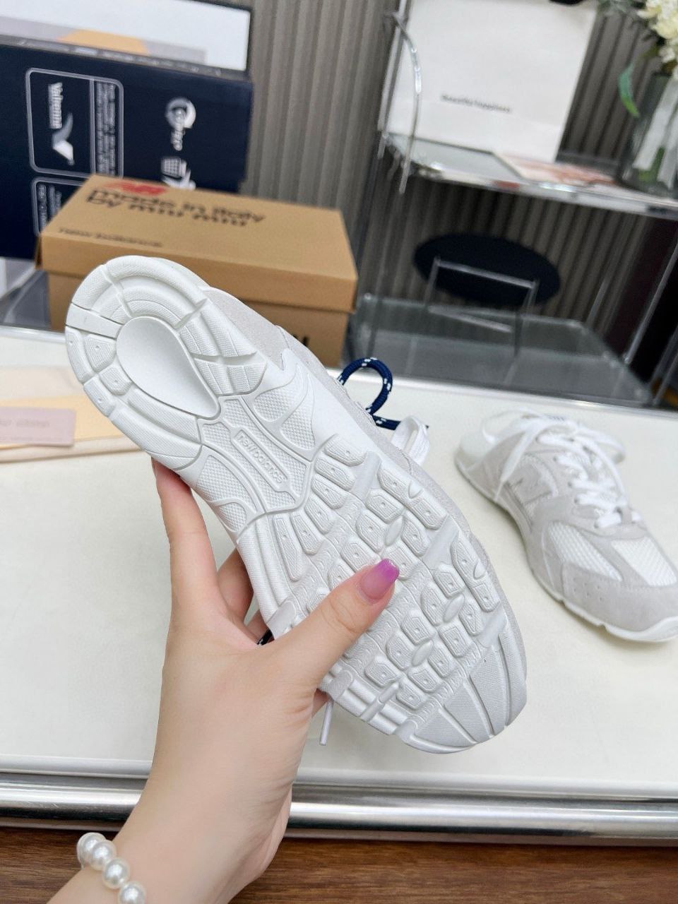 MiuMiu flat-bottomed half-slippers -4
