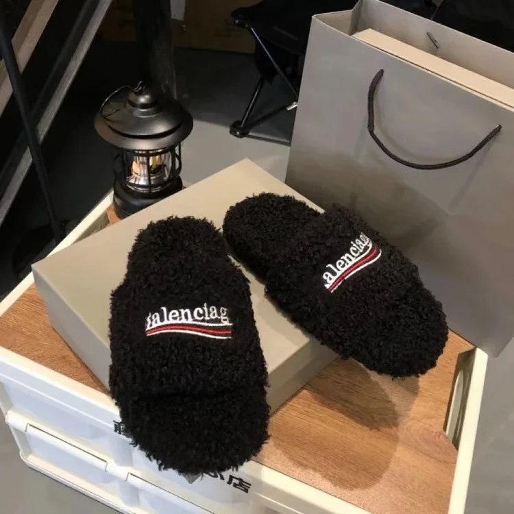 Balenciaga cotton slippers -3