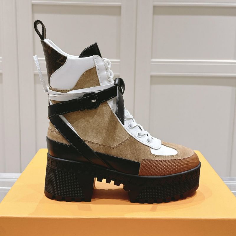 Classic High Heel Martin Boots -4