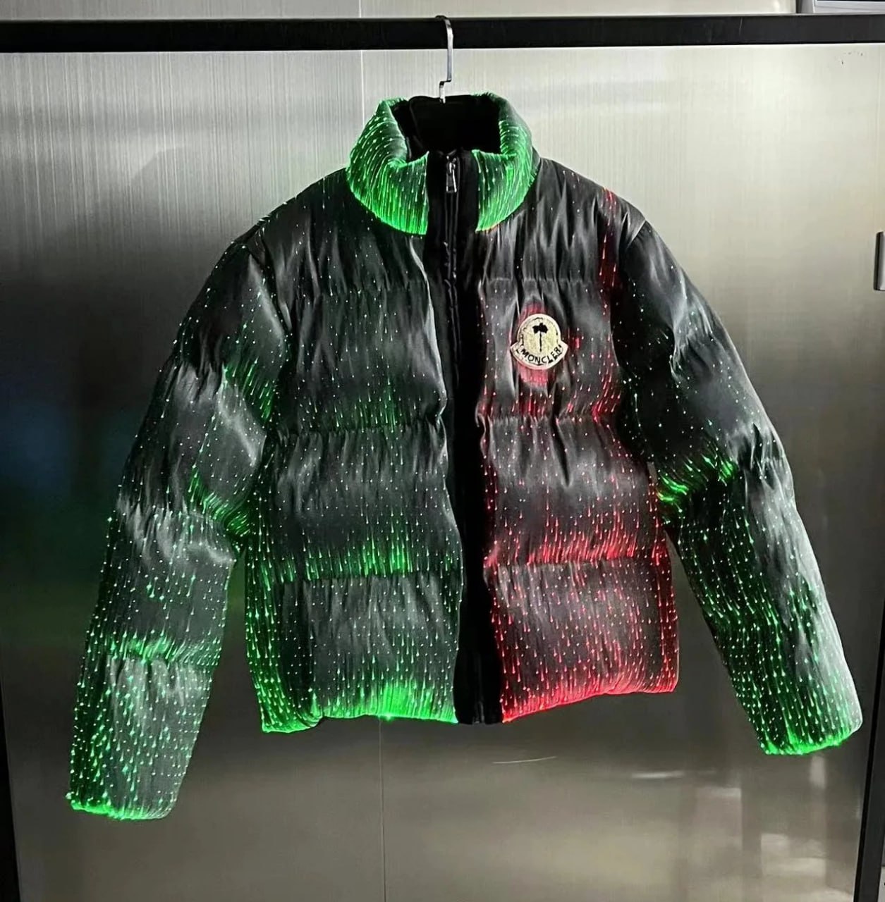 Palm Angels Reflective down jacket -2