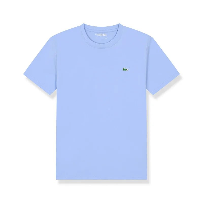 L Crocodile Leisure Round Neck T-Shirt -4