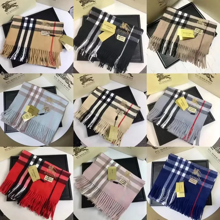 lv gucci Burberry scarves