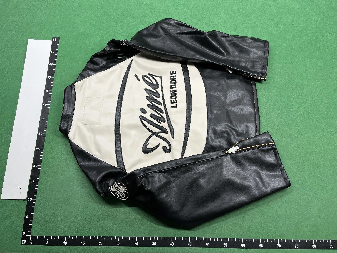 Leon dore Motorcycle jacket -4