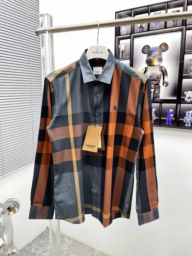 BURBERRY Check Print Shirt [13 styles] -3