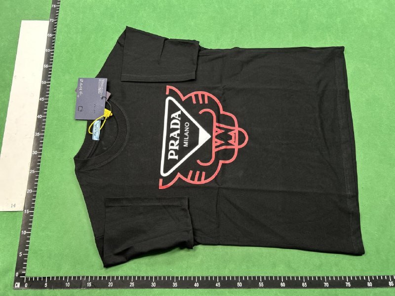 Prada Triangle Logo T-Shirt [33 styles] -2