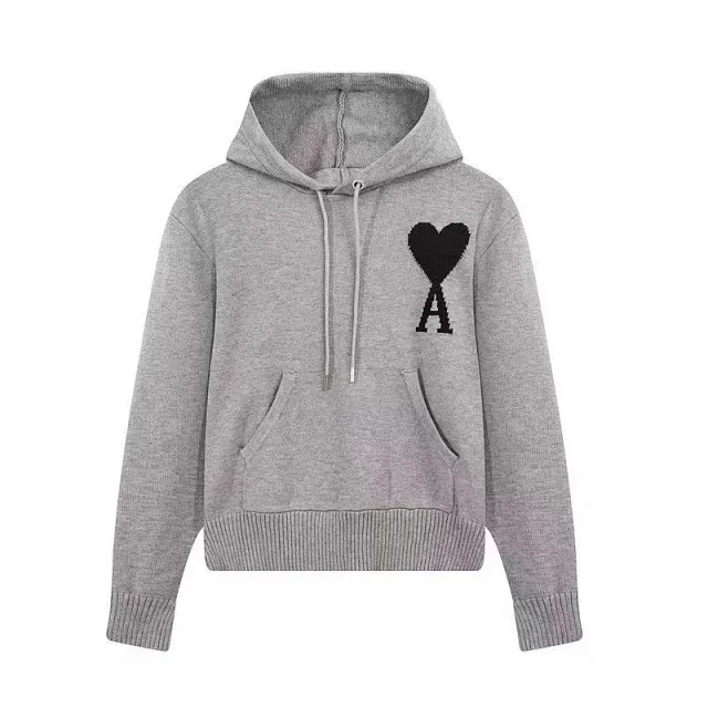 AMI Paris Heart Logo Hoodie [8 styles] -4
