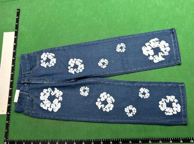 Denim Tears Flower Print Jeans [15 styles] -3