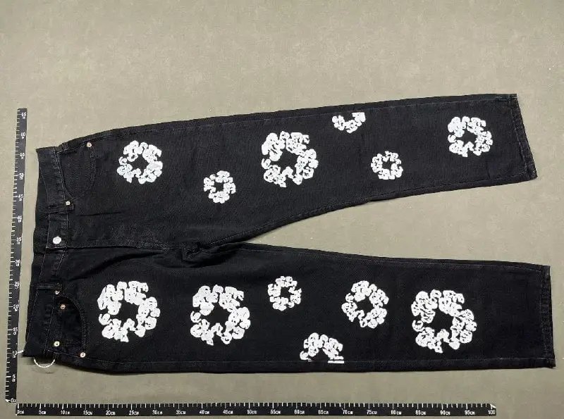 Denim Tears Flower Print Jeans [15 styles] -4