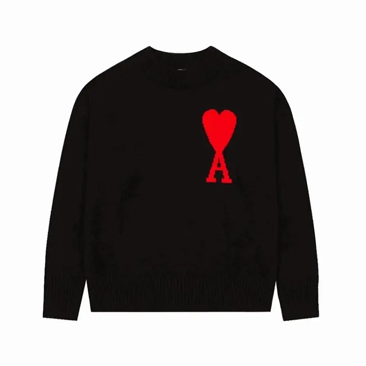 AMI Paris Heart Logo Sweater [