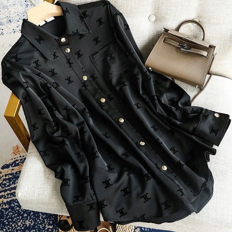 Selena Monogram Print Jacket [1 style] -3