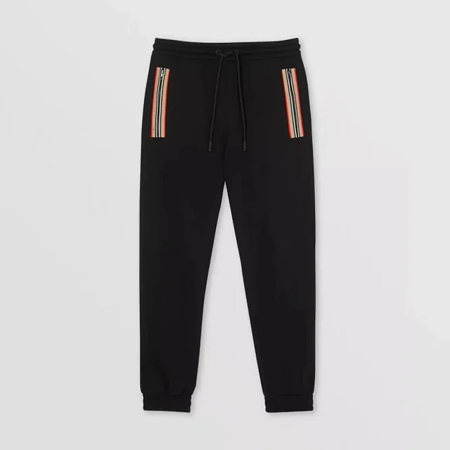 Burberry Stripe Zip-Up Hoodie & Jogger Set [6 styles] -3