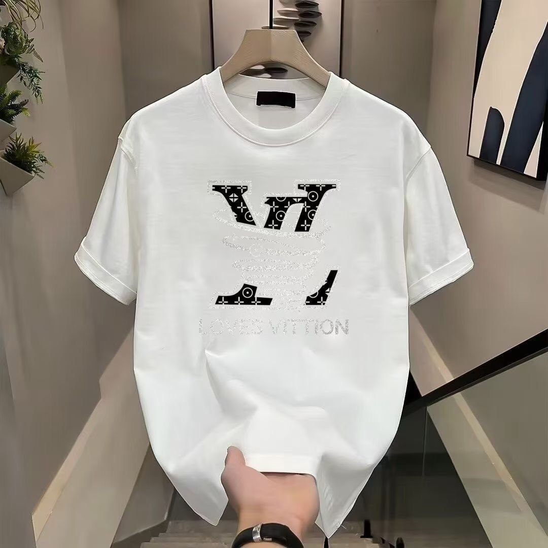 LV Monogram Print T-Shirt [1 style] -4