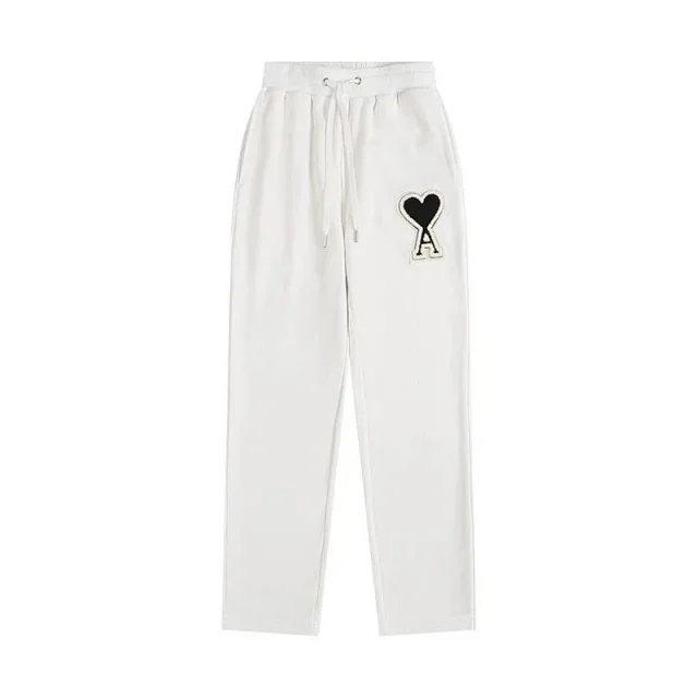 AMI Paris Heart Logo Sweatpants [9 styles] -2