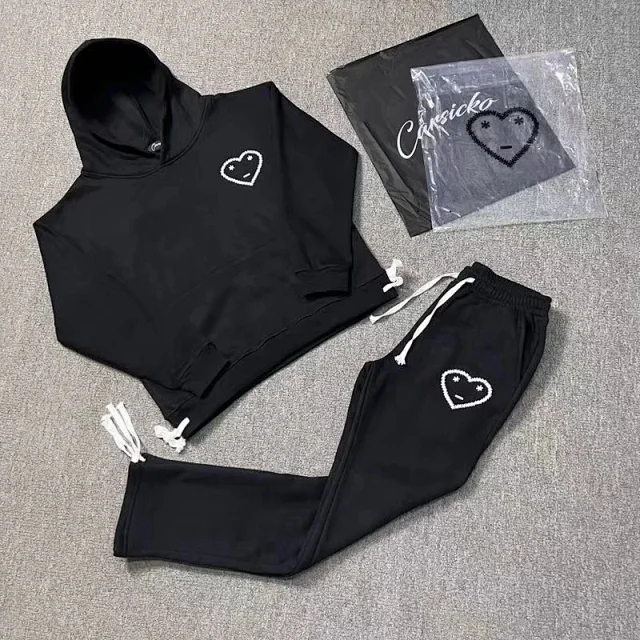 Carsicko Heart Logo Hoodie & Jogger Set [12 styles] -4