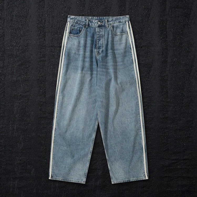  BlueWave Side Stripe Denim Pa