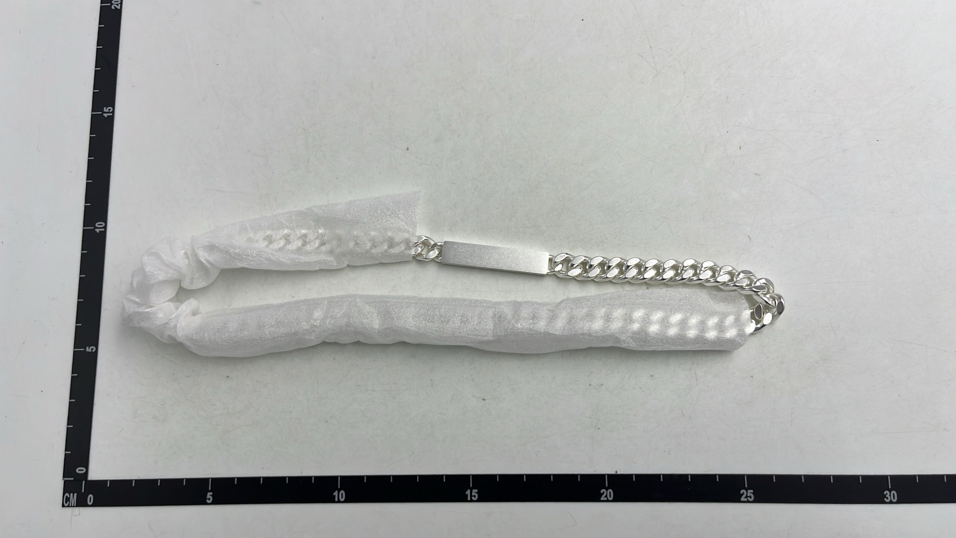 MM6 Silver Chain Necklace with Gift Box and Tag [2 styles] -3