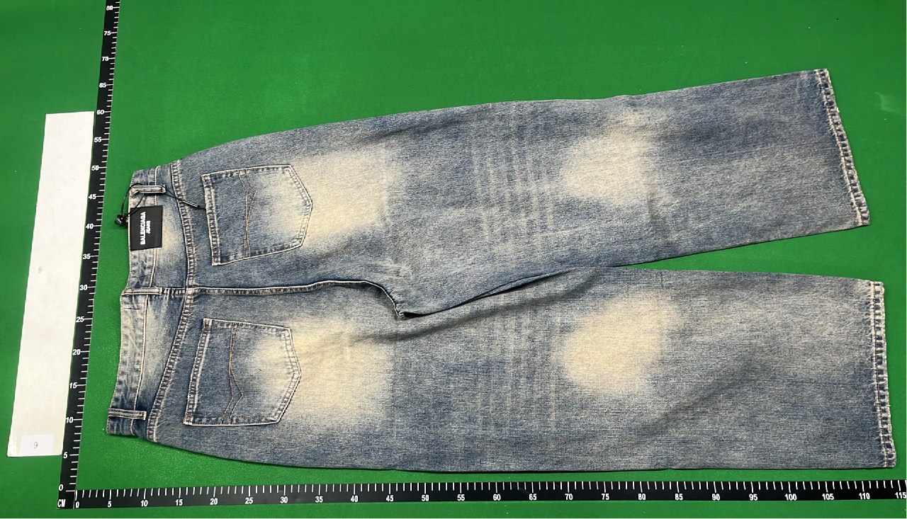 P.A.M. Vintage Washed Denim Pants -3