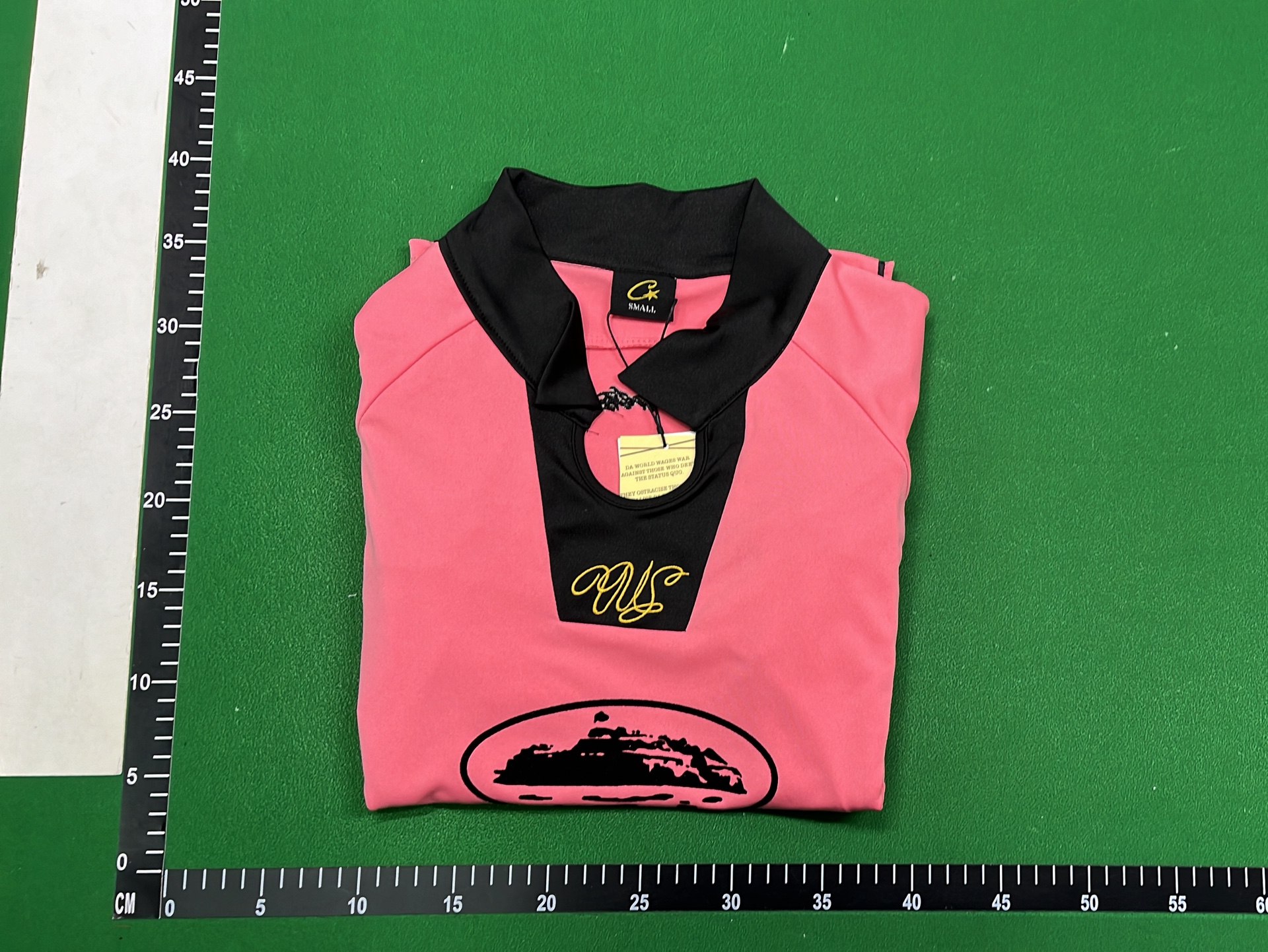 US Polo T-Shirt for Men - Pink and Black with Embroidered Logo [2 styles] -4