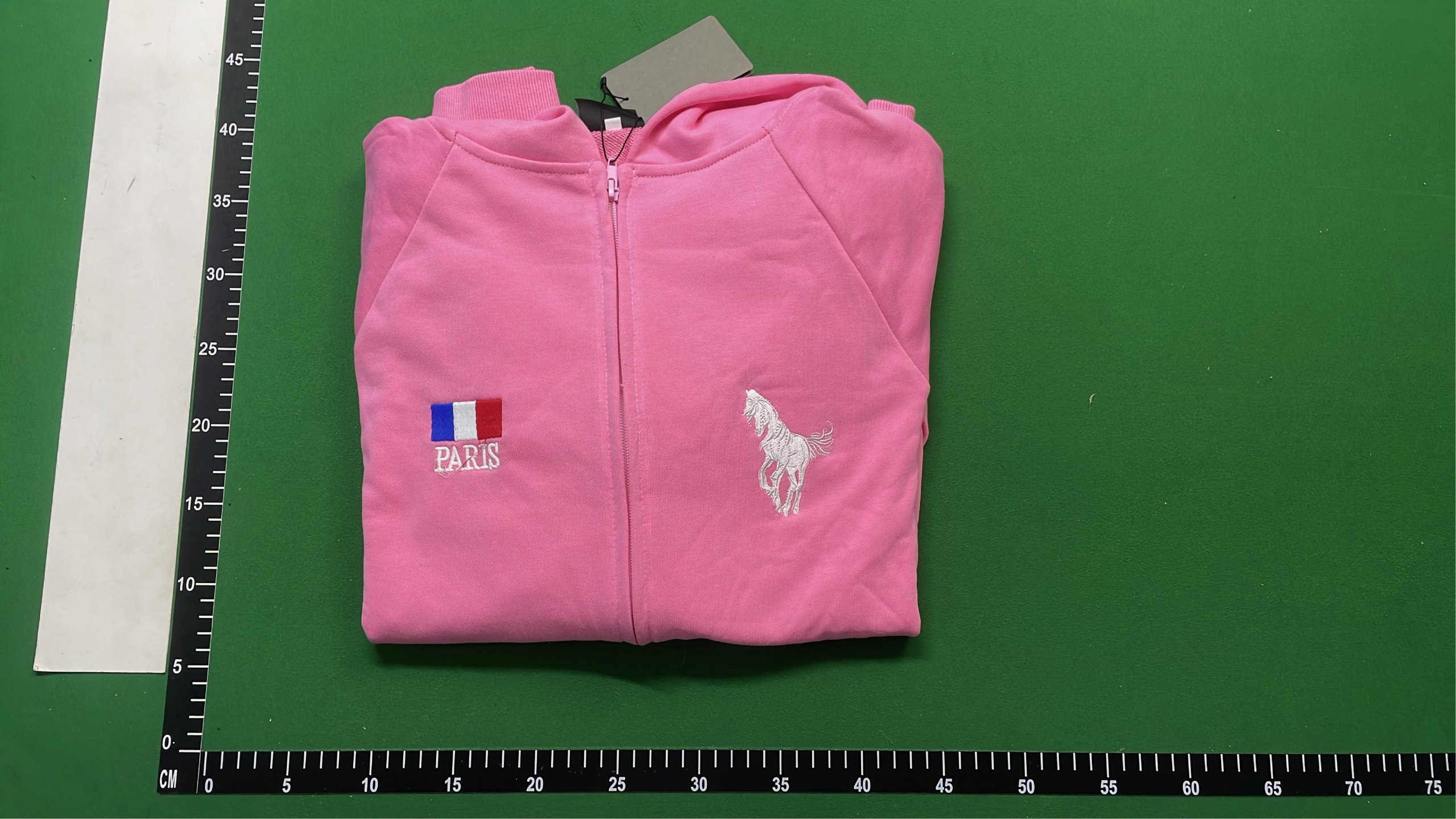 Pink Hoodie with Silver -2